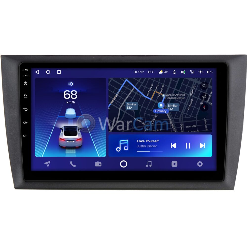 Штатное головное устройство Volkswagen Golf 6 (2008-2012) Teyes CC2 PLUS 9 дюймов 3/32 RM-9-2100 на Android 10 (4G-SIM, DSP, QLed)