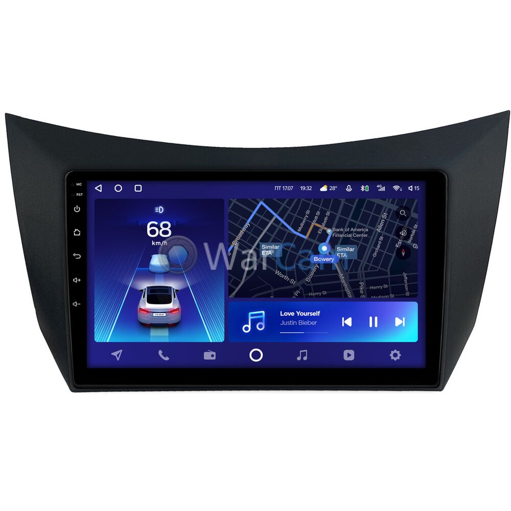 Штатное головное устройство Lifan Smily I (320) 2008-2014 Teyes CC2 PLUS 9 дюймов 3/32 RM-9-1352 на Android 10 (4G-SIM, DSP, QLed)