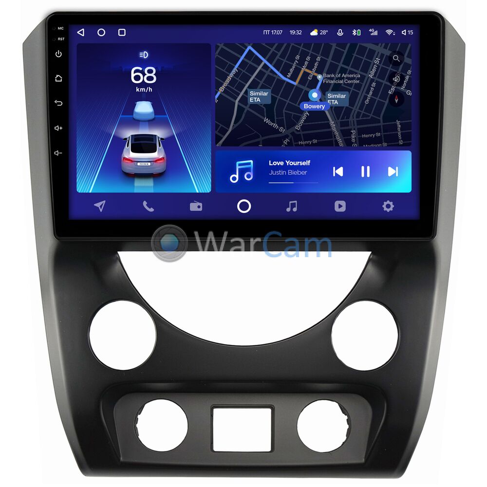 Штатное головное устройство SsangYong Rexton III 2012-2018 Teyes CC2 PLUS 9 дюймов 3/32 RM-9-2163 на Android 10 (4G-SIM, DSP, QLed)