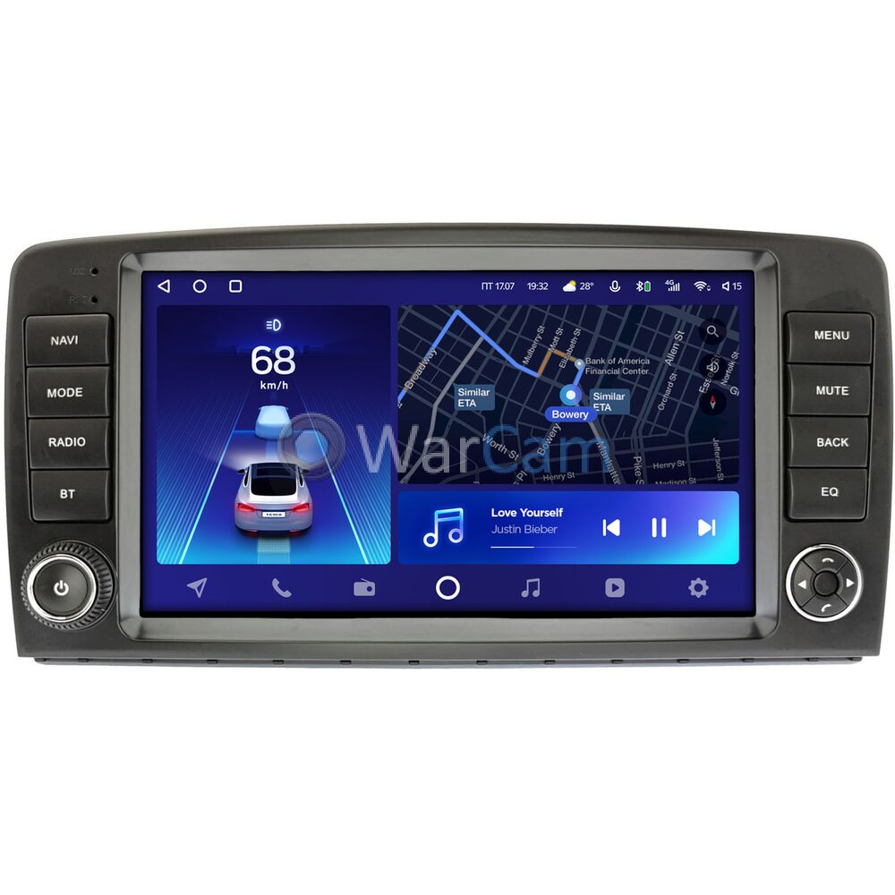 Штатное головное устройство Mercedes R-klasse Teyes CC2 PLUS 9 дюймов 3/32 RM-9-5378 на Android 10 (4G-SIM, DSP, QLed)