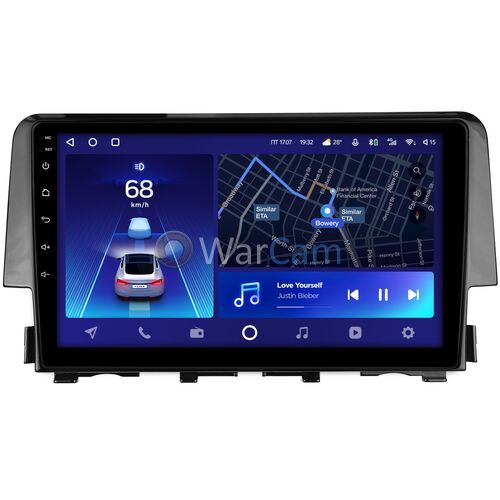 Honda Civic 10 (2015-2021) Teyes CC2 PLUS 9 дюймов 3/32 RM-9-650 на Android 10 (4G-SIM, DSP, QLed)