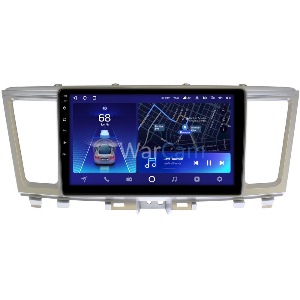 Штатное головное устройство Teyes CC2 PLUS 9 дюймов 3/32 RM-9-002 для Infiniti QX60 (2013-2020) на Android 10 (4G-SIM, DSP, QLed)