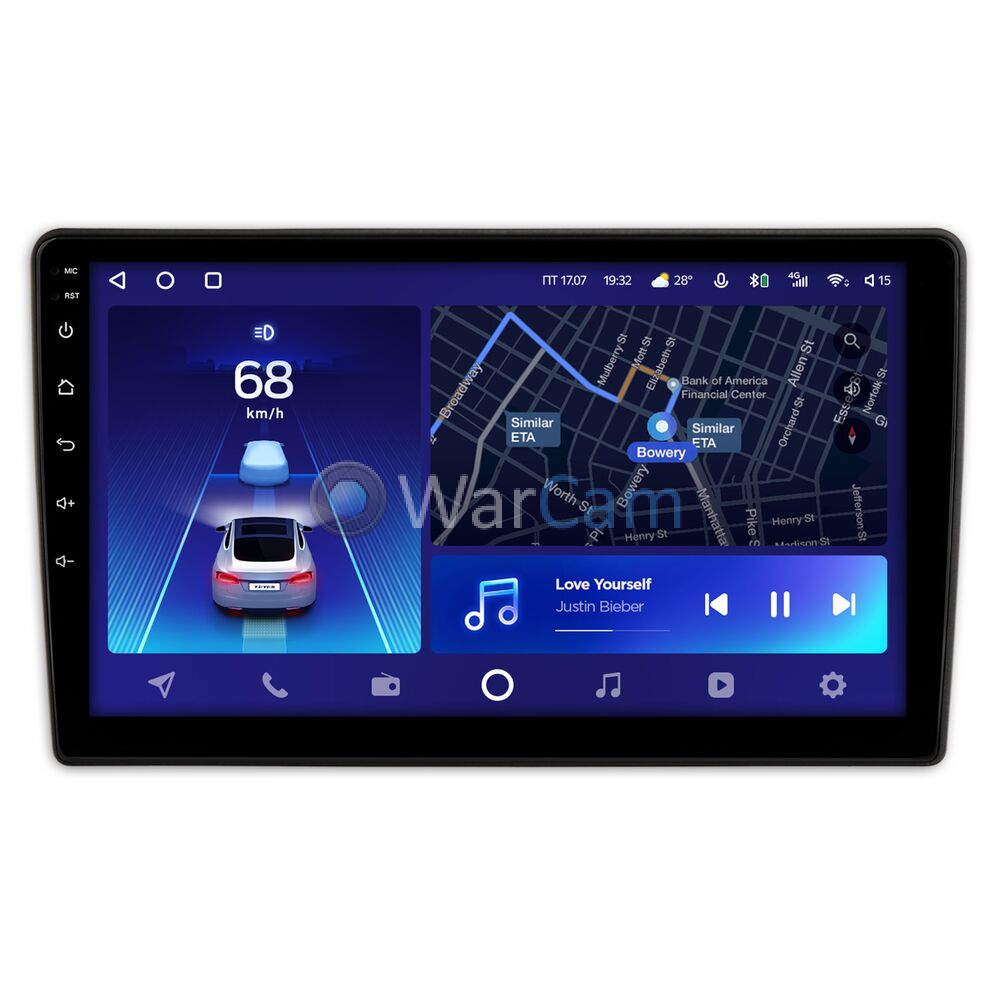 Штатное головное устройство Hyundai i30 II 2012-2017 Teyes CC2 PLUS 9 дюймов 4/64 RM-9-1399 на Android 10 (4G-SIM, DSP, QLed)