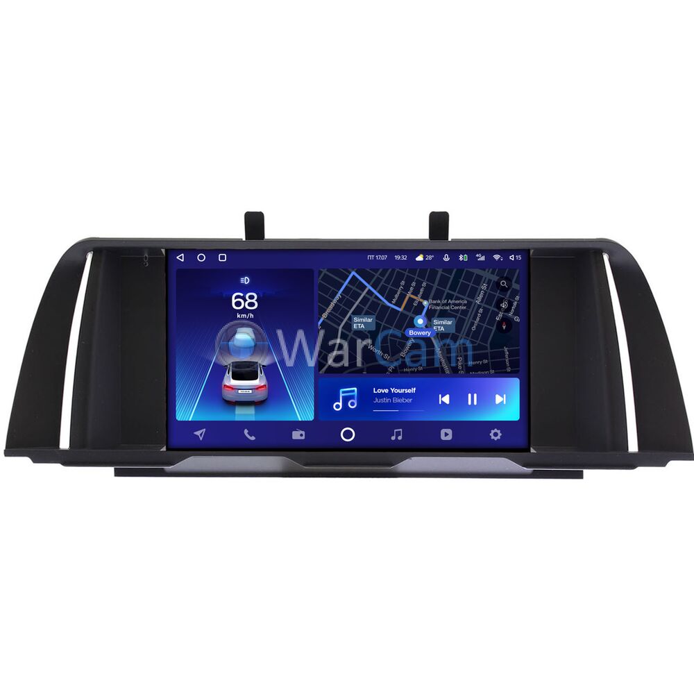 Штатное головное устройство BMW 5 (F10, F11) CIC Teyes CC2 PLUS 9 дюймов 4/64 RM-9-6658 на Android 10 (4G-SIM, DSP, QLed)