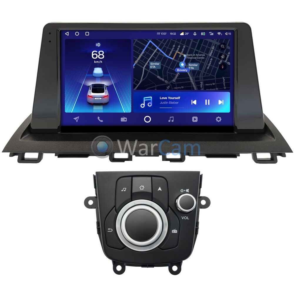 Штатное головное устройство Mazda 3 (BM), Axela 3 (2013-2019) Teyes CC2 PLUS 9 дюймов 4/64 RM-9-781 на Android 10 (4G-SIM, DSP, QLed)