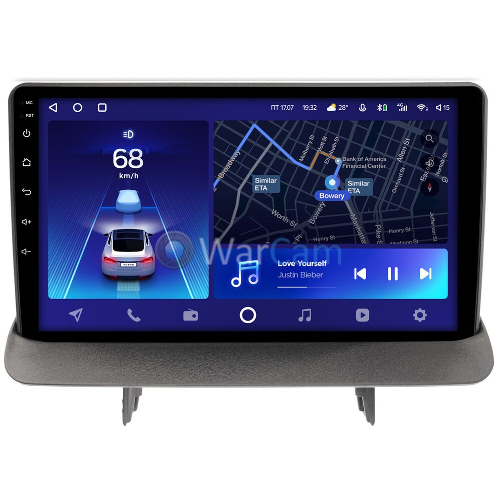 Штатное головное устройство Teyes CC2 PLUS 9 дюймов 4/64 RM-9-1350 для Opel Mokka I 2012-2016 на Android 10 (4G-SIM, DSP, QLed)