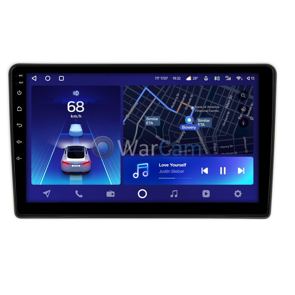 Штатное головное устройство Mazda Tribute (2000-2007) Teyes CC2 PLUS 9 дюймов 6/128 RM-9-072 на Android 10 (4G-SIM, DSP, QLed)