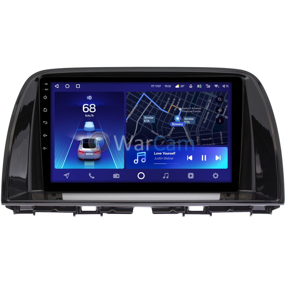 Штатное головное устройство Mazda CX-5 (2011-2017) Teyes CC2 PLUS 9 дюймов 6/128 RM-9-1787 на Android 10 (4G-SIM, DSP, QLed)