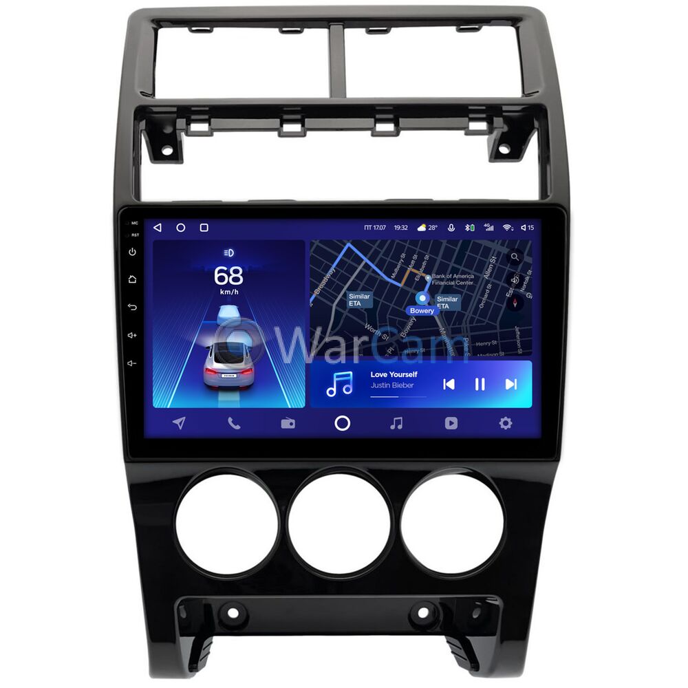 Штатное головное устройство Lada Priora (2013-2018) Teyes CC2 PLUS 9 дюймов 6/128 RM-9-1395 на Android 10 (4G-SIM, DSP, QLed)
