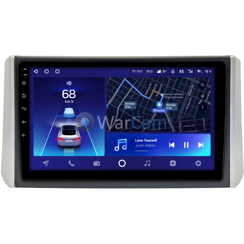 Штатное головное устройство Teyes CC2 PLUS 9 дюймов 6/128 RM-9-1939 для Mitsubishi Xpander (2017-2022) на Android 10 (4G-SIM, DSP, QLed)