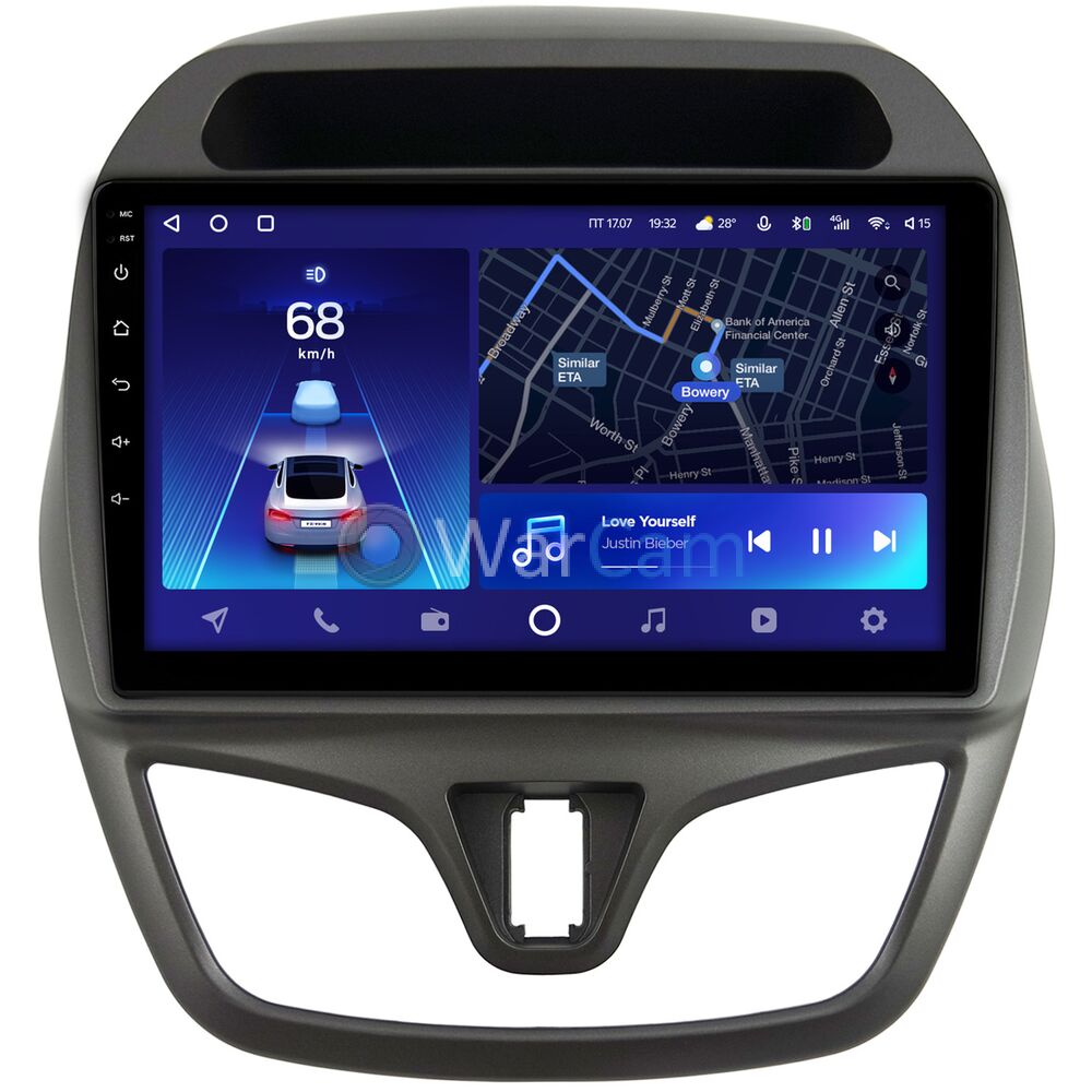 Штатное головное устройство Chevrolet Spark IV 2015-2018 Teyes CC2 PLUS 9 дюймов 6/128 RM-9-1235 на Android 10 (4G-SIM, DSP, QLed)