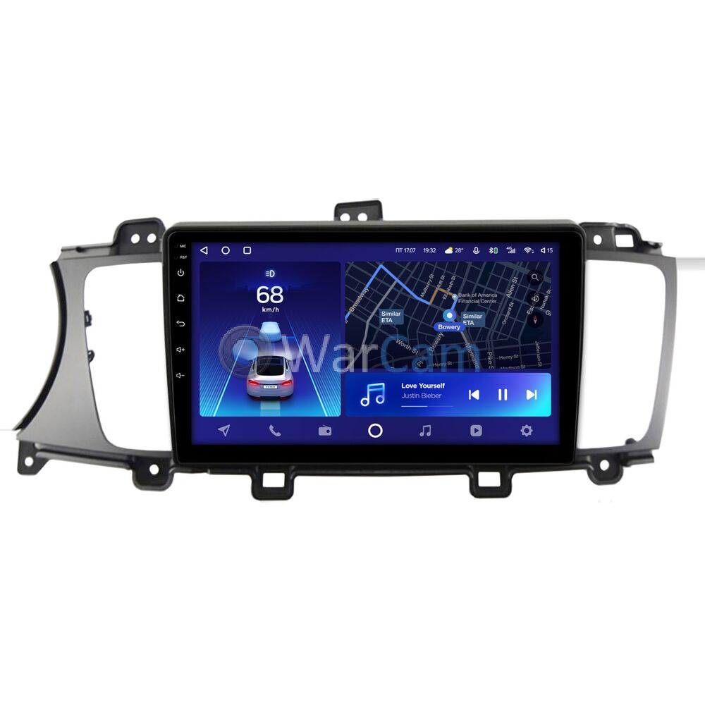 Штатное головное устройство Teyes CC2 PLUS 9 дюймов 6/128 RM-9-2247 для Kia Cadenza, K7 (VG), Quoris (2012-2018) на Android 10 (4G-SIM, DSP, QLed)