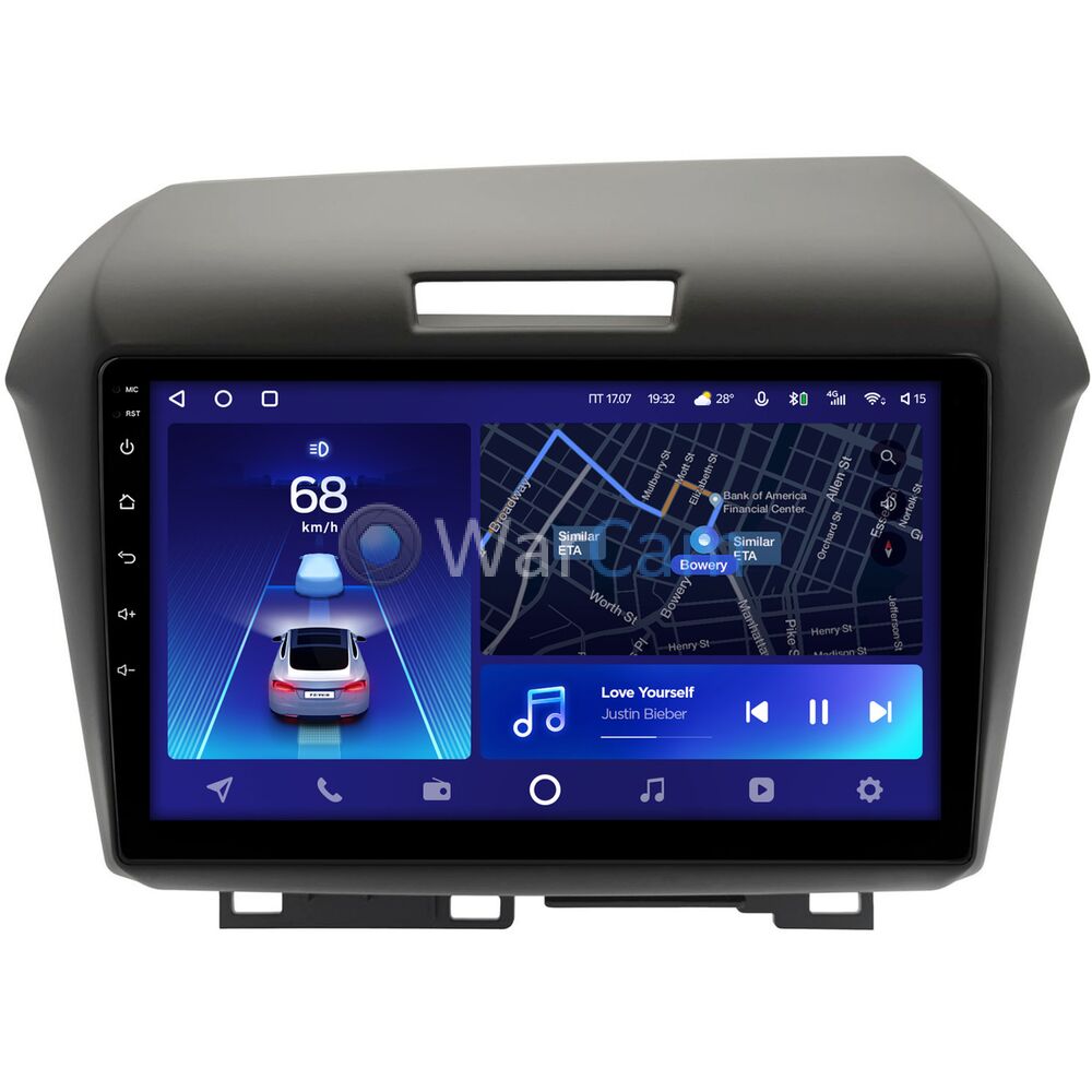 Штатное головное устройство Honda Jade (2015-2020) Teyes CC2 PLUS 9 дюймов 6/128 RM-9-2318 на Android 10 (4G-SIM, DSP, QLed)