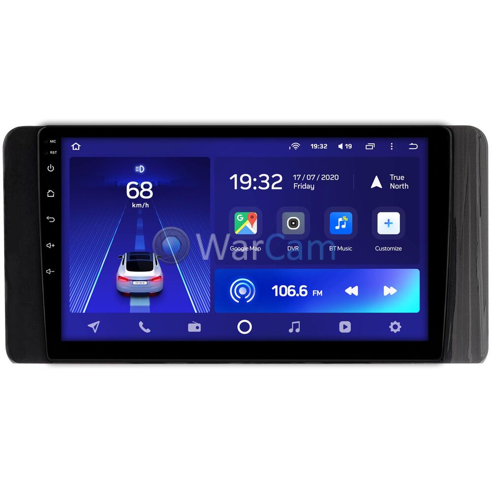 Штатное головное устройство Teyes CC2L PLUS 10 дюймов 1/16 RM-10-1400 для Skoda Rapid 2 2020-2022 на Android 8.1 (DSP, IPS, AHD)