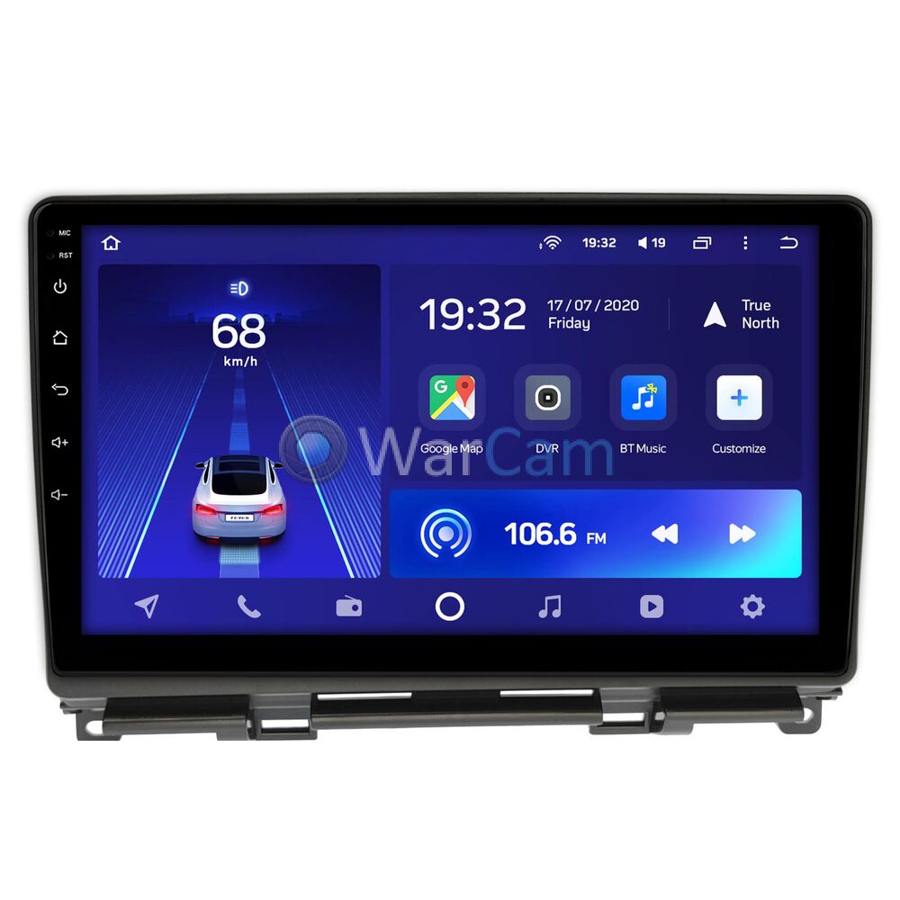 Штатное головное устройство Honda Fit 3 (2013-2020) (Тип2) Teyes CC2L PLUS 10 дюймов 1/16 RM-10-207 на Android 8.1 (DSP, IPS, AHD)