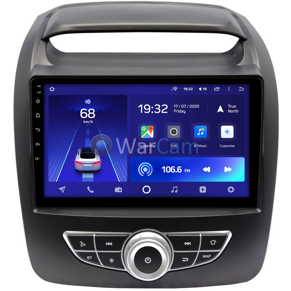 Штатное головное устройство Kia Sorento II 2012-2020 (для авто с Navi с кнопками) Teyes CC2L PLUS 9 дюймов 1/16 RM-9-1319 на Android 8.1 (DSP, IPS, AHD)