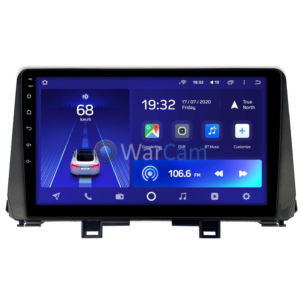 Штатное головное устройство Kia Picanto III 2017-2022 Teyes CC2L PLUS 9 дюймов 1/16 RM-9-1398 на Android 8.1 (DSP, IPS, AHD)