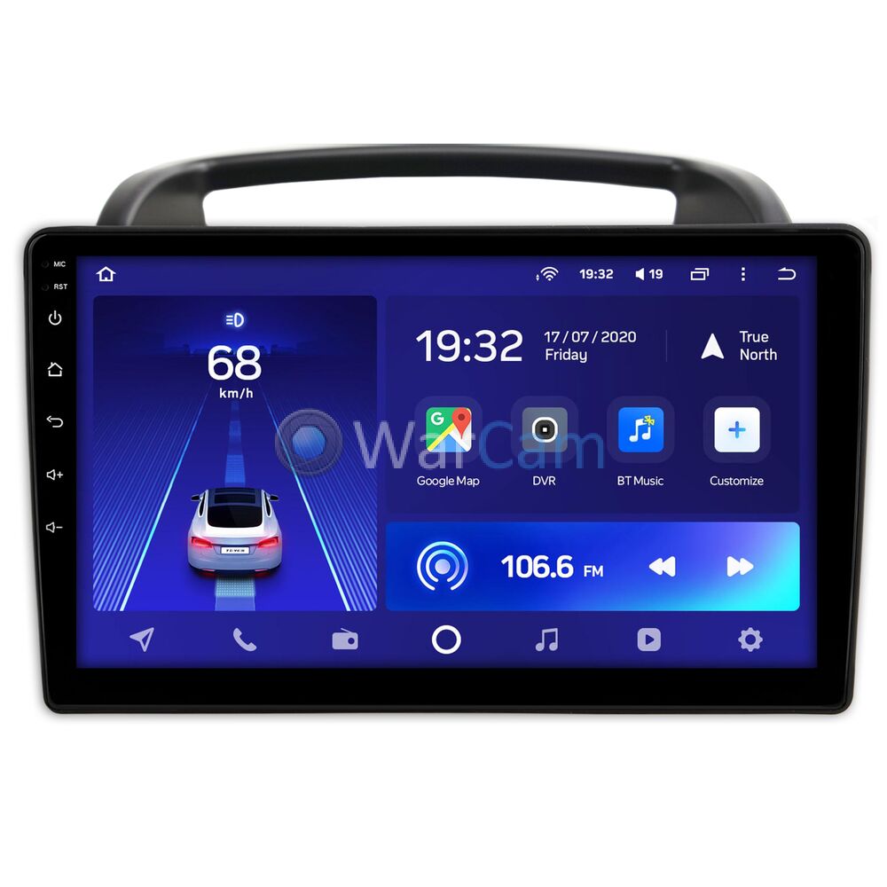Штатное головное устройство Kia Carnival 2 (2006-2014) Teyes CC2L PLUS 9 дюймов 1/16 RM-9-1004 на Android 8.1 (DSP, IPS, AHD)