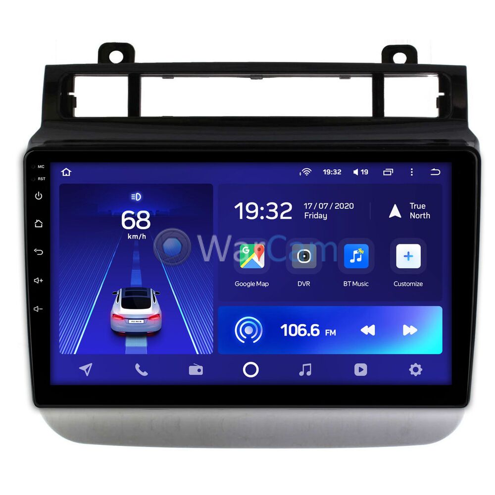 Штатное головное устройство Teyes CC2L PLUS 9 дюймов 1/16 RM-9476 для Volkswagen Touareg 2010-2018 на Android 8.1 (DSP, IPS, AHD)