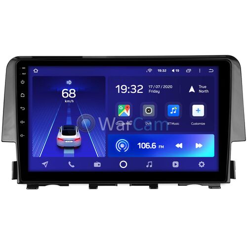 Honda Civic 10 (2015-2021) Teyes CC2L PLUS 9 дюймов 1/16 RM-9-650 на Android 8.1 (DSP, IPS, AHD)