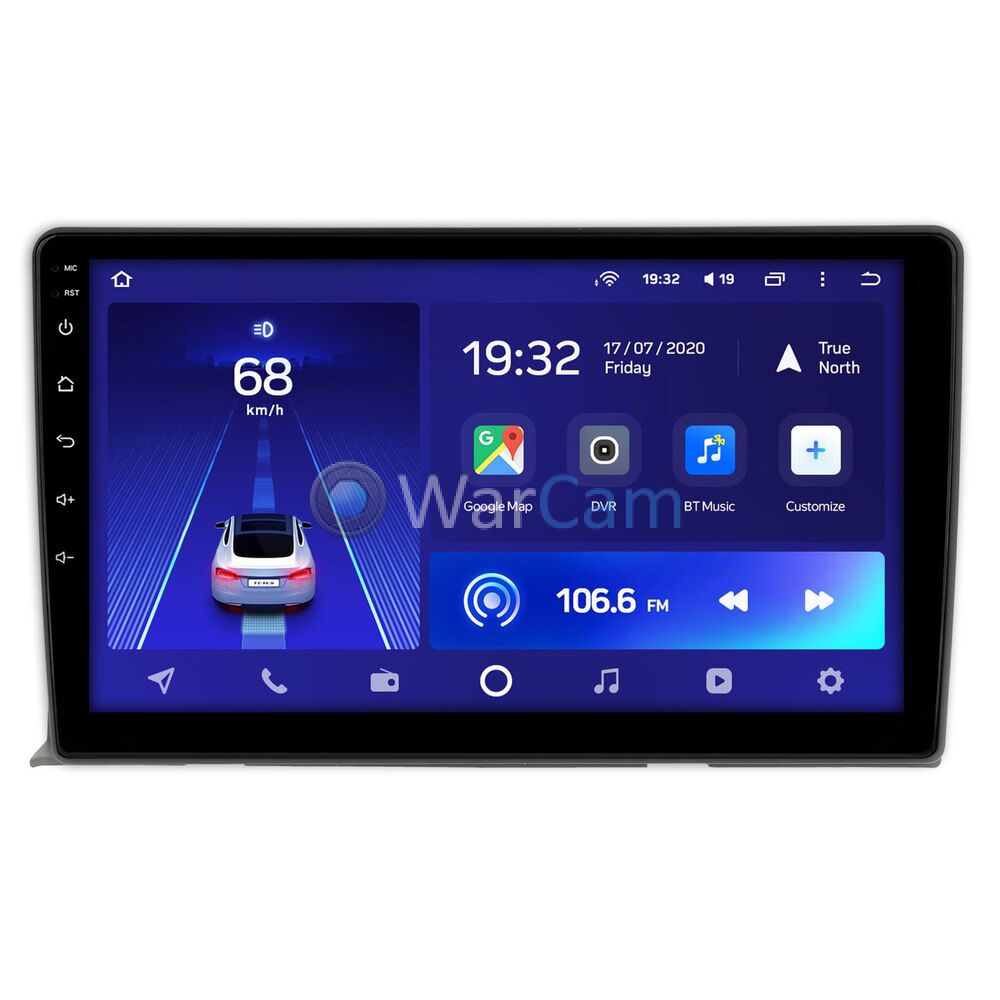 Штатное головное устройство Toyota ISis 2004-2018 Teyes CC2L PLUS 9 дюймов 1/16 RM-9-458 на Android 8.1 (DSP, IPS, AHD)