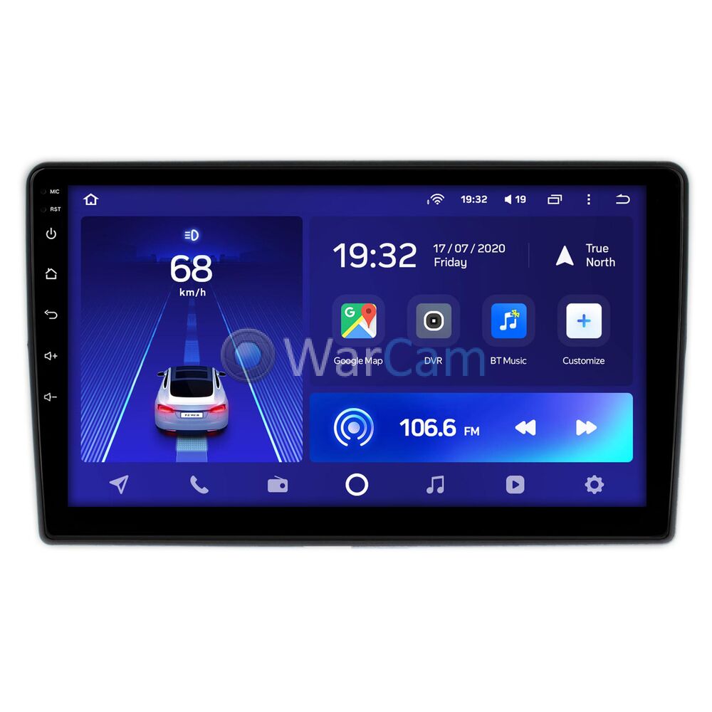 Штатное головное устройство Fiat 500 2 (2015-2022) Teyes CC2L PLUS 9 дюймов 1/16 RM-9-1209 на Android 8.1 (DSP, IPS, AHD)