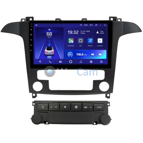 Ford S-MAX 2006-2015 (для авто с NAVI) Teyes CC2L PLUS 9 дюймов 1/16 RM-9-5493 на Android 8.1 (DSP, IPS, AHD)