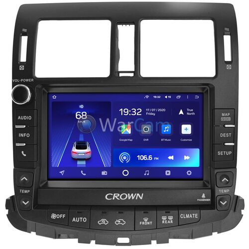 Toyota Crown (S200) (2008-2012) (Для авто c монитором и 1 CD) Teyes CC2L PLUS 9 дюймов 1/16 RM-9-5379 на Android 8.1 (DSP, IPS, AHD)