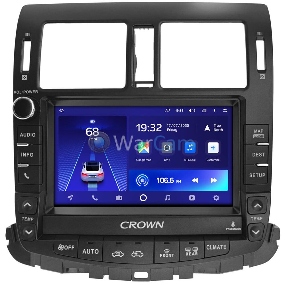 Штатное головное устройство Toyota Crown (S200) (2008-2012) (Для авто c монитором и 6 CD) Teyes CC2L PLUS 9 дюймов 2/32 RM-9-5377 на Android 8.1 (DSP, IPS, AHD)