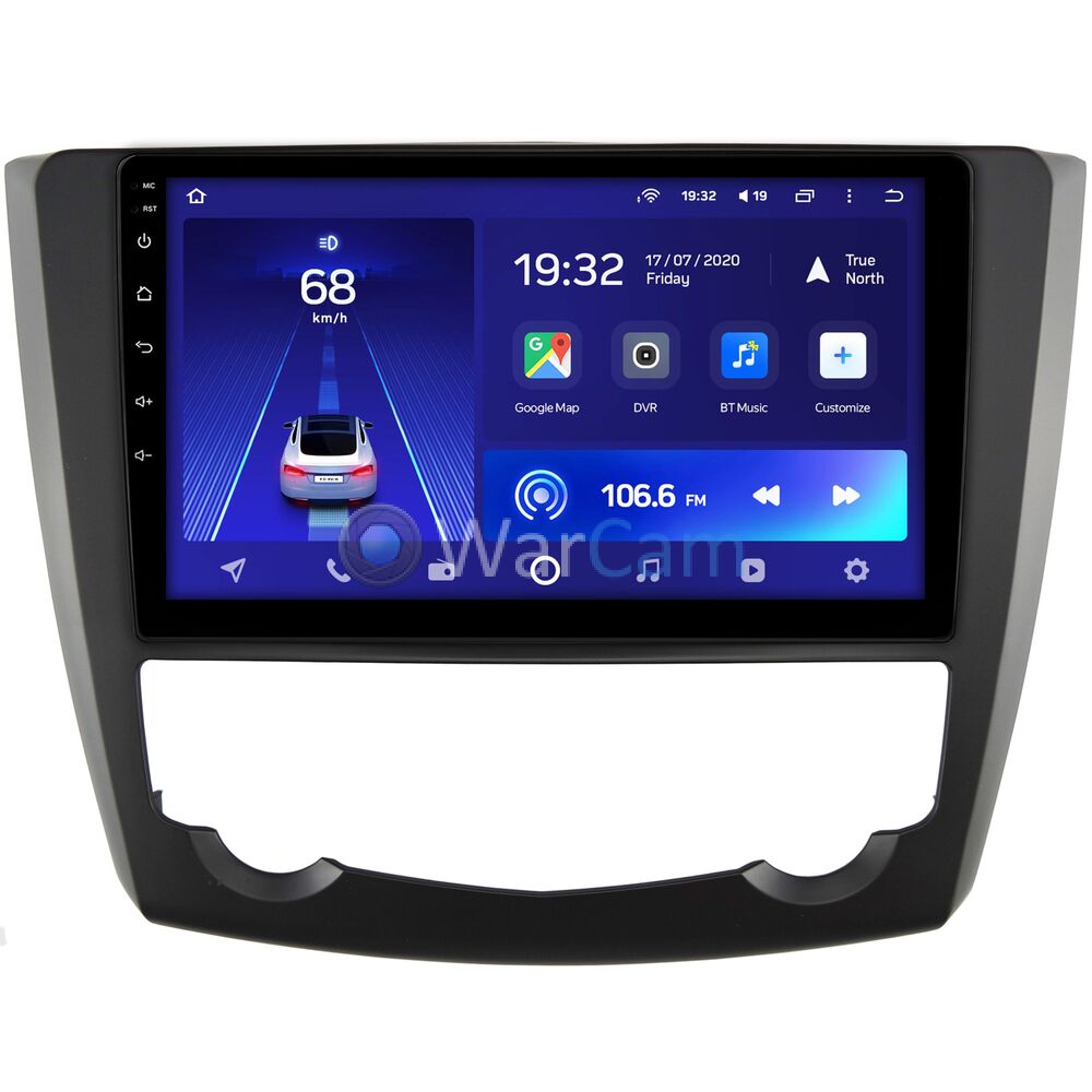 Штатное головное устройство Teyes CC2L PLUS 9 дюймов 2/32 RM-9-6160 для Renault Kadjar (2015-2018) на Android 8.1 (DSP, IPS, AHD)