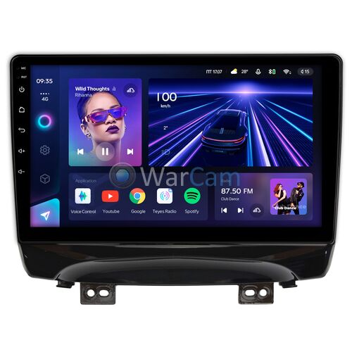 JAC S3 2014-2022 Teyes CC3 10 дюймов 3/32 RM-10-1146 на Android 10 (4G-SIM, DSP, QLed)