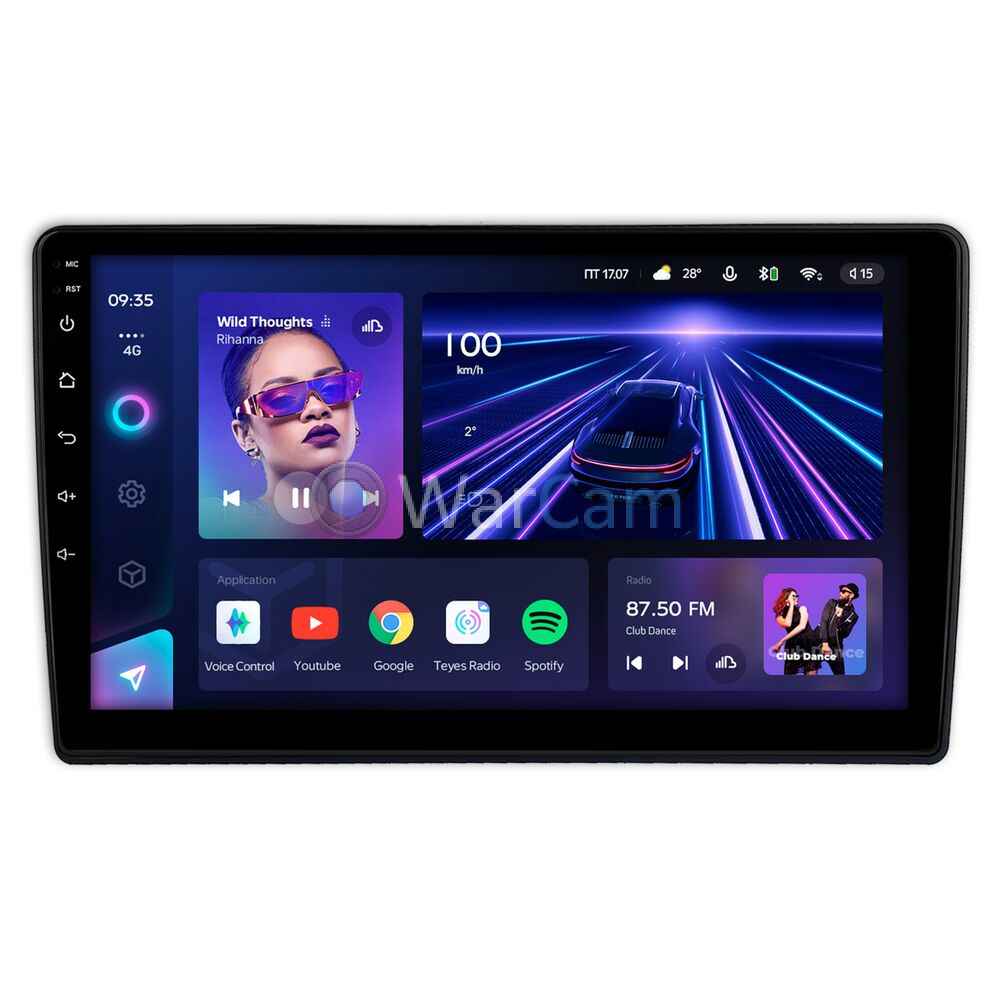 Штатное головное устройство Teyes CC3 360 10 дюймов 6/128 RM-10-383 для Nissan Dayz (2013-2015) на Android 10 (4G-SIM, DSP, QLed)