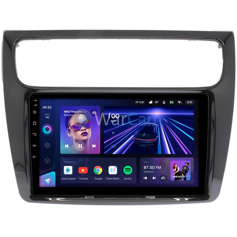 Штатное головное устройство Teyes CC3 360 10 дюймов 6/128 RM-10-044 для Haval H8 (2014-2017) на Android 10 (4G-SIM, DSP, QLed)