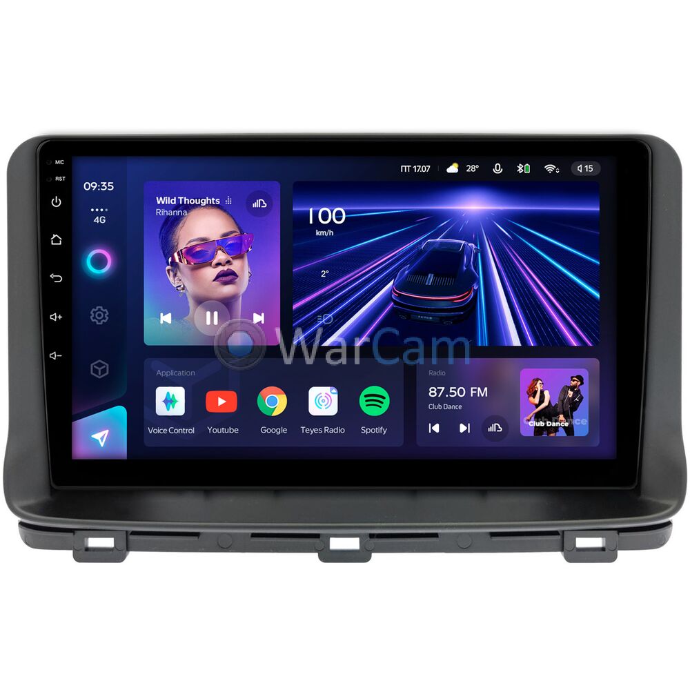 Штатное головное устройство Kia Ceed 3 (2018-2022) Teyes CC3 360 10 дюймов 6/128 RM-10-193 на Android 10 (4G-SIM, DSP, QLed)