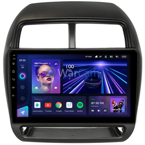 Mitsubishi ASX (2016-2023) Teyes CC3 360 10 дюймов 6/128 RM-10-1530 на Android 10 (4G-SIM, DSP, QLed)