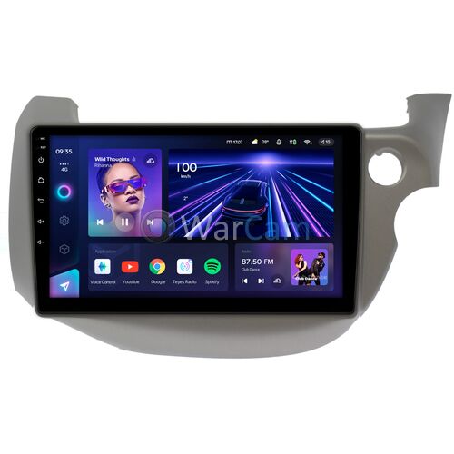 Honda Fit II 2008-2014 Teyes CC3 360 10 дюймов 6/128 RM-10-3186 на Android 10 (4G-SIM, DSP, QLed)