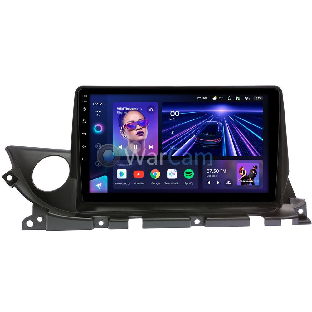 Штатное головное устройство Teyes CC3 360 9 дюймов 6/128 RM-9-1403 для Mazda 6 (GJ) (2018-2022) на Android 10 (4G-SIM, DSP, QLed)
