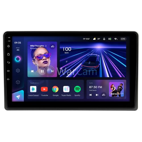 Nissan Fuga (2004-2009) Teyes CC3 360 9 дюймов 6/128 RM-9-6969 на Android 10 (4G-SIM, DSP, QLed)