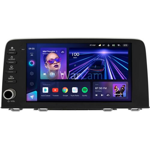 Honda CR-V 5 (2016-2022) Teyes CC3 360 9 дюймов 6/128 RM-9-4092 на Android 10 (4G-SIM, DSP, QLed)