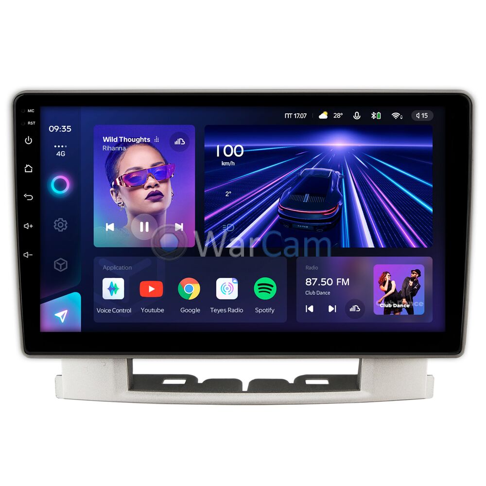 Штатное головное устройство Buick Excelle 2 (2009-2015) Teyes CC3 360 9 дюймов 6/128 RM-9-024 на Android 10 (4G-SIM, DSP, QLed)