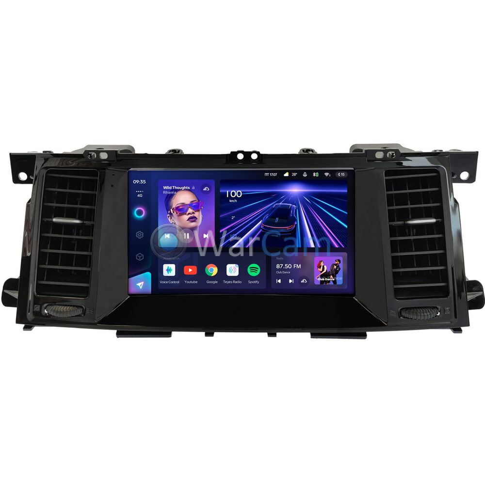 Штатное головное устройство Nissan Patrol VI (Y62) 2010-2022 Teyes CC3 360 9 дюймов 6/128 RM-9-4090 на Android 10 (4G-SIM, DSP, QLed)