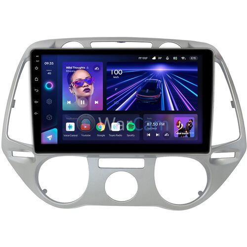 Hyundai i20 I 2008-2012 (без климат-контроля) Teyes CC3 9 дюймов 3/32 RM-9-1397 на Android 10 (4G-SIM, DSP, QLed)