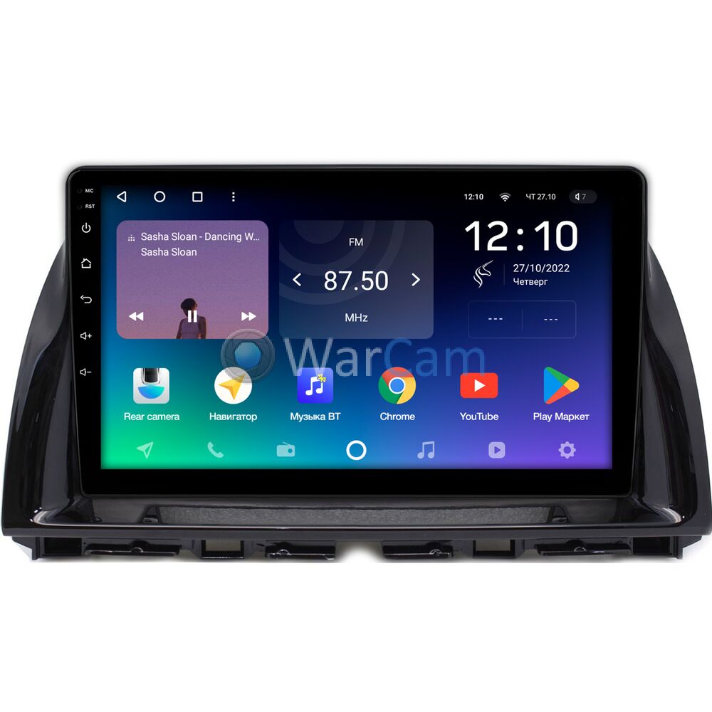 Штатное головное устройство Teyes SPRO PLUS 10 дюймов 3/32 RM-10-194 для Mazda 6 (GJ), CX-5 (2011-2017) на Android 10 (4G-SIM, DSP, IPS)