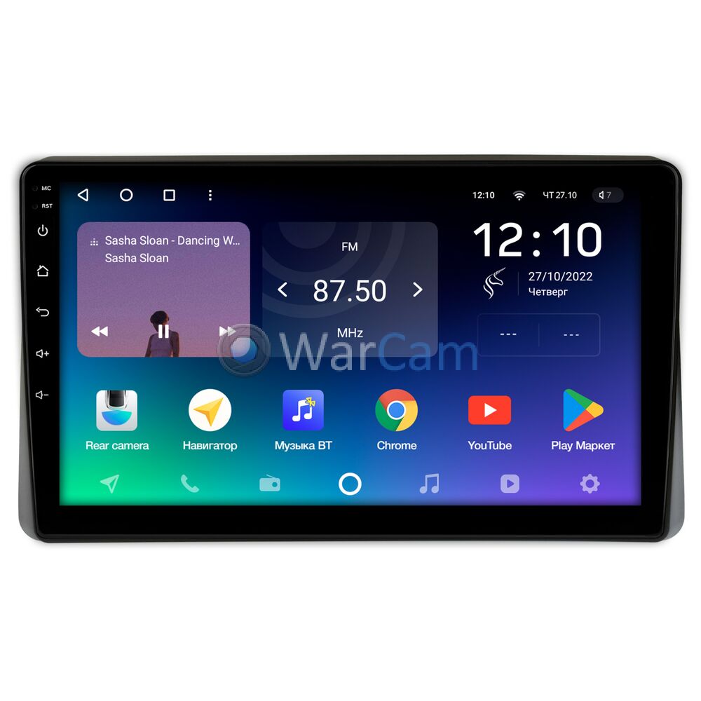 Штатное головное устройство Teyes SPRO PLUS 10 дюймов 3/32 RM-10-1470 для Renault Arkana, Duster 2, Master (2019-2022) (для авто с монитором) на Android 10 (4G-SIM, DSP, IPS)
