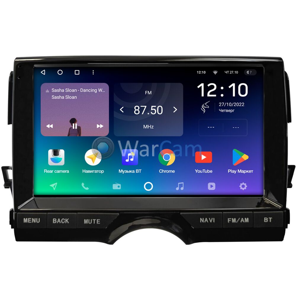 Штатное головное устройство Teyes SPRO PLUS 10 дюймов 6/128 RM-10-2881 для Toyota Mark X 2009-2019 (тип 2) на Android 10 (4G-SIM, DSP, IPS)