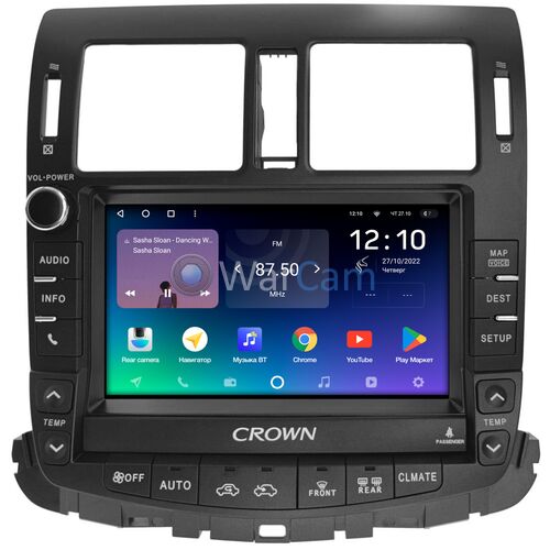 Toyota Crown (S200) (2008-2012) (Для авто c монитором и 1 CD) Teyes SPRO PLUS 9 дюймов 3/32 RM-9-5379 на Android 10 (4G-SIM, DSP, IPS)