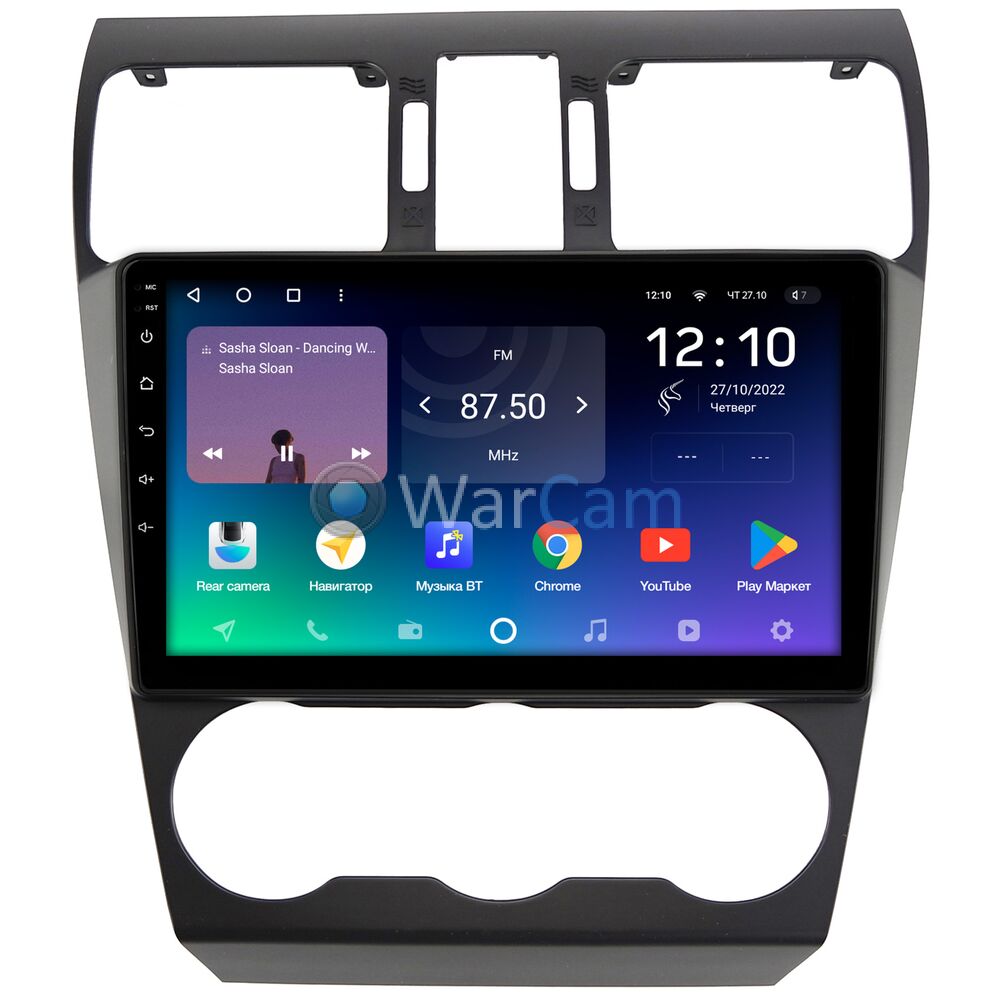 Штатное головное устройство Subaru Forester 4, Impreza 4, XV (2011-2016) Teyes SPRO PLUS 9 дюймов 3/32 RM-9036 на Android 10 (4G-SIM, DSP, IPS)