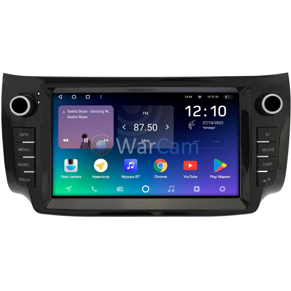 Штатное головное устройство Nissan Sentra VII (B17), Tiida II 2013-2019 Teyes SPRO PLUS 9 дюймов 3/32 RM-9-2508 на Android 10 (4G-SIM, DSP, IPS)