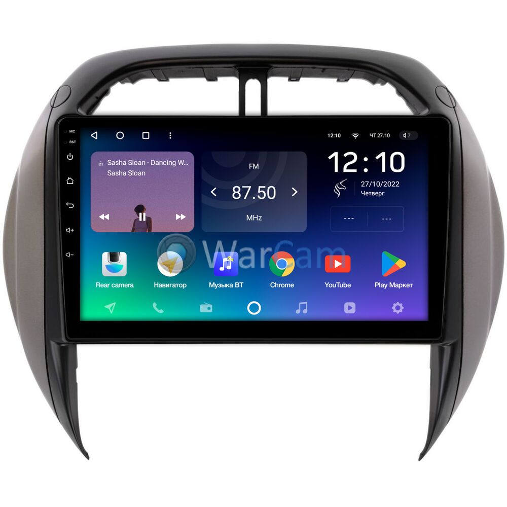 Штатное головное устройство Toyota RAV4 (XA20) 2003-2006 Teyes SPRO PLUS 9 дюймов 3/32 RM-9-508 на Android 10 (4G-SIM, DSP, IPS)