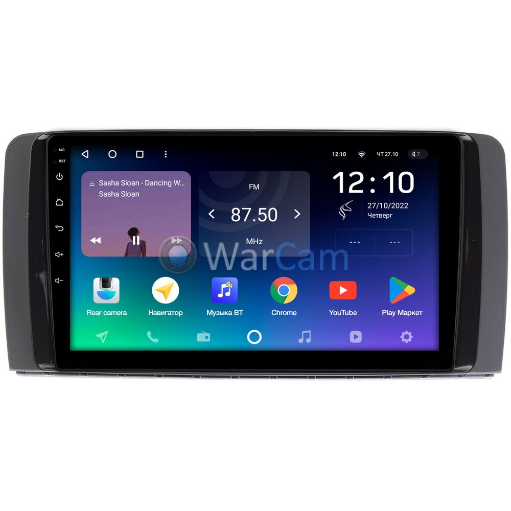 Штатное головное устройство Teyes SPRO PLUS 9 дюймов 3/32 RM-9250 для Mercedes R-klasse (глянец) на Android 10 (4G-SIM, DSP, IPS)
